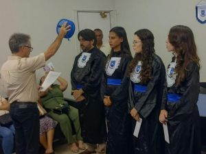 Colação de grau antecipada de Brenda, Sabrina, Maria Eduarda e Samir
